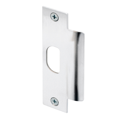 PRIME-LINE Door Strike, US26 Chrome Plated Steel, Commercial ASA Single Pack U 9429